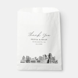 Sacolinha Sacramento Wedding Personalised Favor Bag