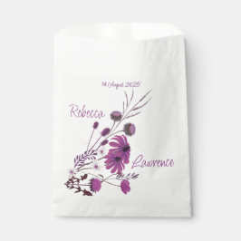 Sacolinha Saffron Sky Wildflowers - favour bags