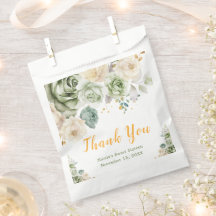 Sage Green e Cream Floral Doce Sessenta