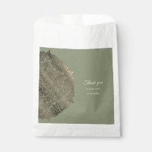 Sage Green e Dourado casamento com o luxo elegante