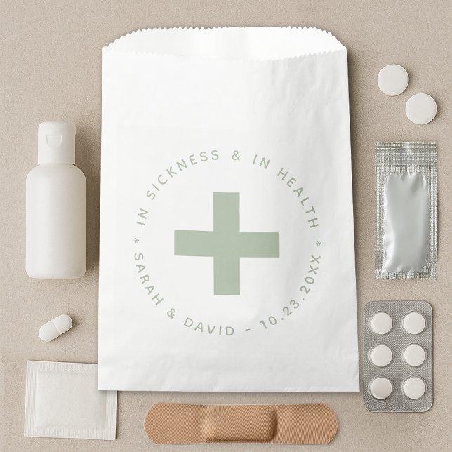Sacolinha Sage Green Hangover Kit em Doença e Saúde (Criador carregado)