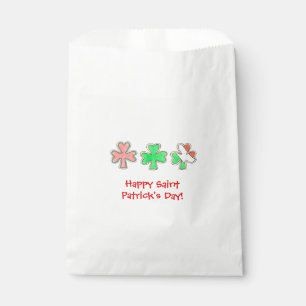 Sacolinha Saint Patricks Day Clover Irish Flag Shamrocks