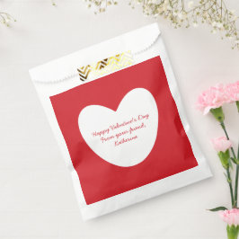 Sacolinha Sala de aulas de Dia de os namorados de coração br