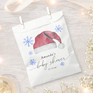 Sacolinha Santa Hat - chá de fraldas