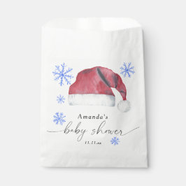 Sacolinha Santa Hat - chá de fraldas