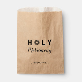 Sacolinha Santa Rosquinha Matrimony Wedding Favor Bag