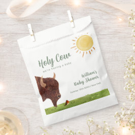 Sacolinha Santa Vaca Highland Fazenda Chá de fraldas