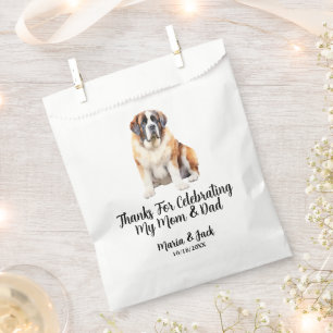 Sacolinha Santo Bernard Cheio Color Pet Weding