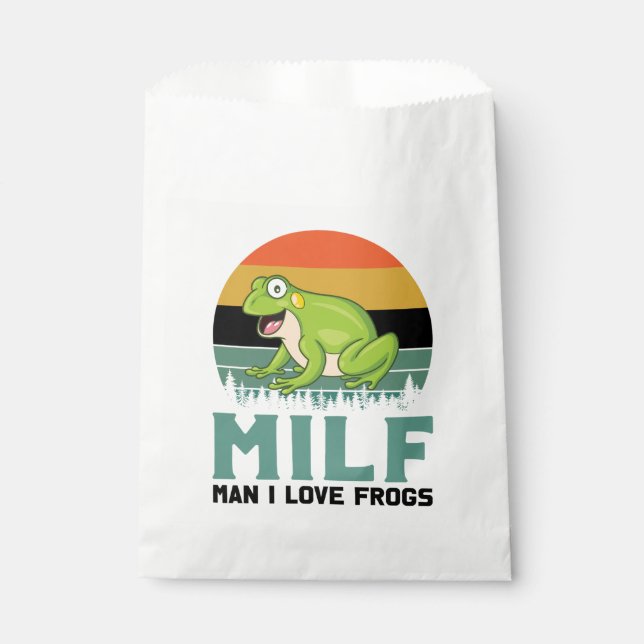 Sacolinha Sapos De Amor Favorecem Bolsas (Frente)