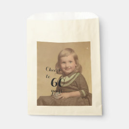 Sacolinha Saúde para 60 anos! Script de Foto de Aniversário 