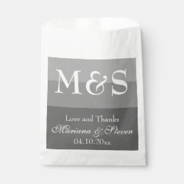 Sacolinha Script Moderno da cinza