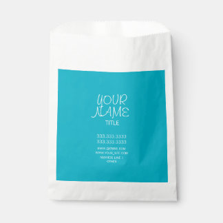 Sacolinha Scuba Blue Freehand Simples