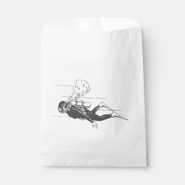Sacolinha Scuba Diver (Frente)