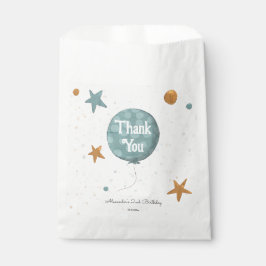 Sacolinha Segundo aniversário de Balão Azul Cento