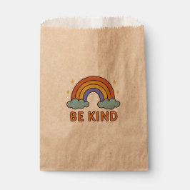Sacolinha "Seja Bastante Arco-Íris - Design de Cotação Posit