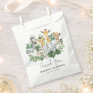 Sacolinha Selvagem Selvagem de Animais Selvagens de Safari T