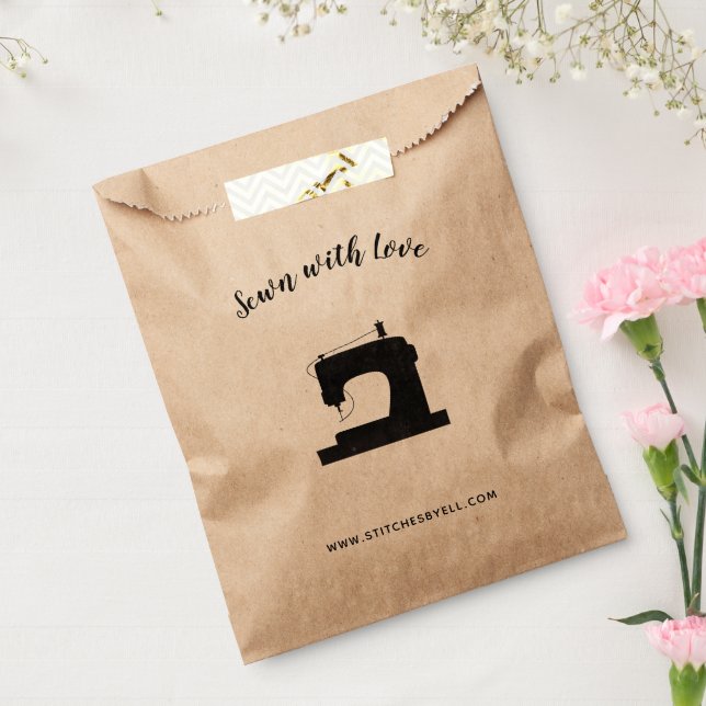 Sacolinha Semente com Artesanatos de máquinas de costura de  (Selado)