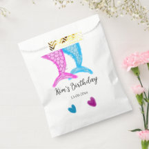 sereia azul rosa aquarela adicionar nome aniversár