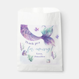 Sacolinha Sereia debaixo do mar obrigado você