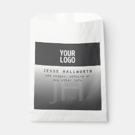 Sacolinha Seu Logotipo, Nome da Empresa & Monograma