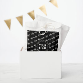 Sacolinha Seu Logotipo & Texto Personalizável com Padrão de 