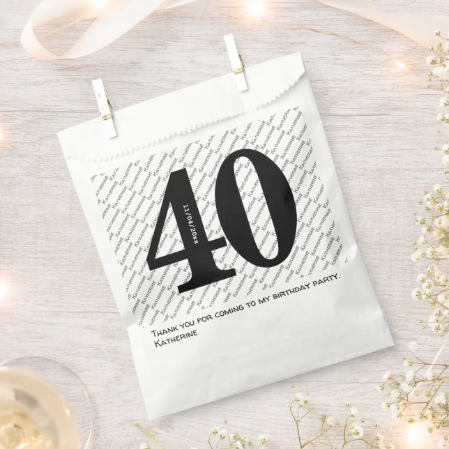 Sacolinha Seu nome Padrão Negrito Idade Negra Negrito 40 Dat (Cortado)