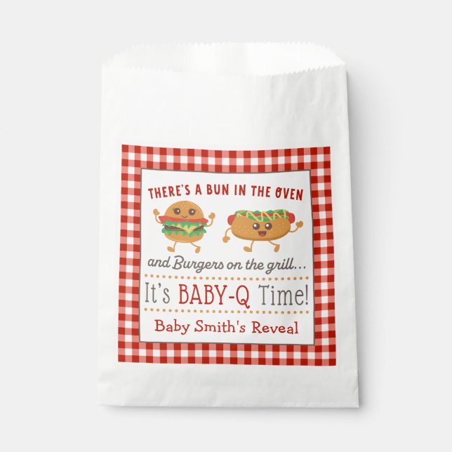 Sacolinha Sexo temático BABY-Q revela bolsas (Frente)