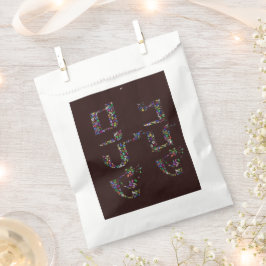 Sacolinha Shabbat shalom feito com pedras Gênicas em Todas a