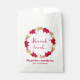 Sacolinha Shanah Tovah Ano Novo Pomegranato