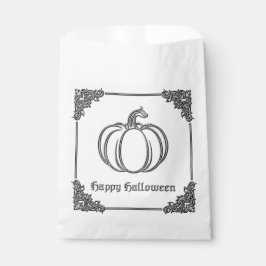 Sacolinha Silver Pumpkin Halloween