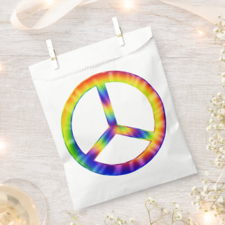 Sacolinha Símbolo da Paz Tie Dye