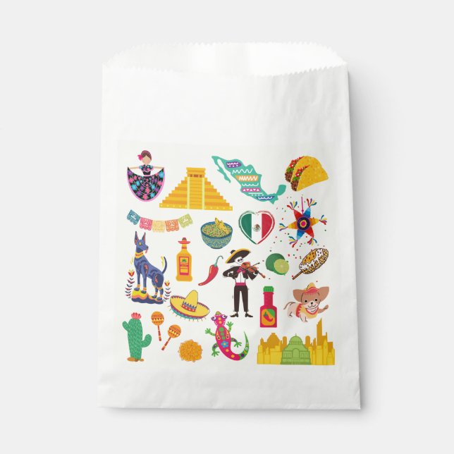 Sacolinha Símbolos do México (Frente)