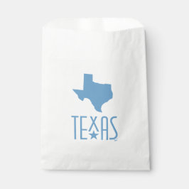 Sacolinha Símbolos do Texas, estado do Texas, azul