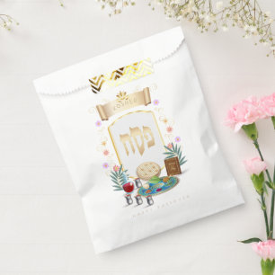 Sacolinha Símbolos Kosher de Seder Pesach do Passover