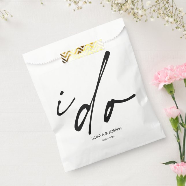 Sacolinha Simples Dia do Casamento (Selado)