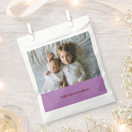 Sacolinha simples minimal ADICIONE SUA FOTO TEXTO NATAL 