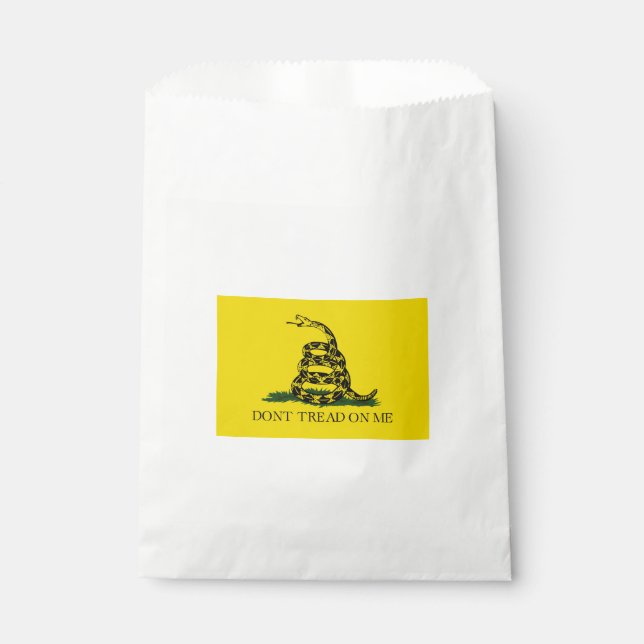 Sacolinha Sinalizador de Gadsden (Não Piso em Mim) (Sinaliza (Frente)