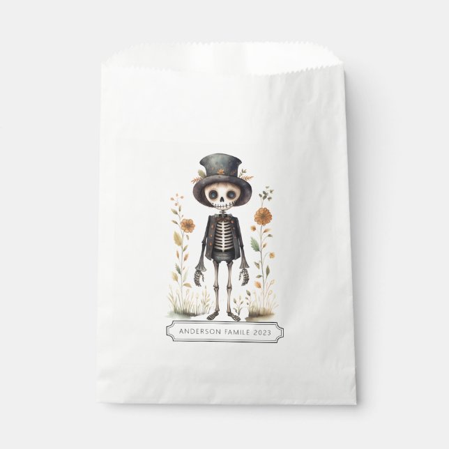 Sacolinha Skeleton Favor Bag (Frente)