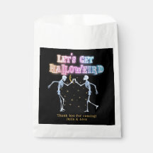 Skull Neon Halloween Halloweire Dançando Esqueleto