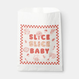 Sacolinha Slice Slice Baby Pizza Hand Drawn Baby Shower