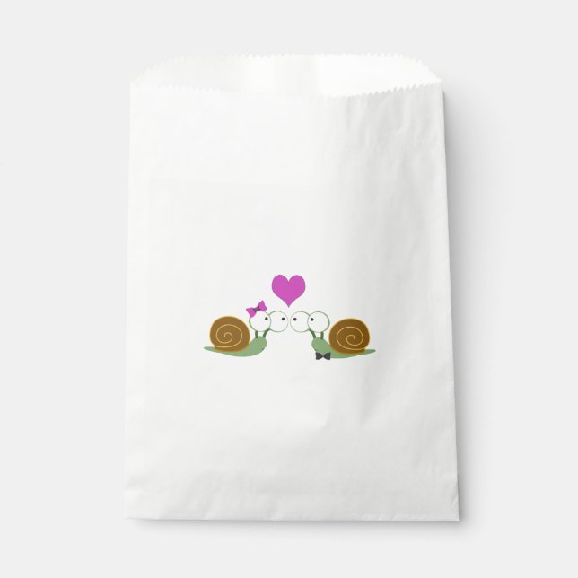Sacolinha Snail Love (Frente)