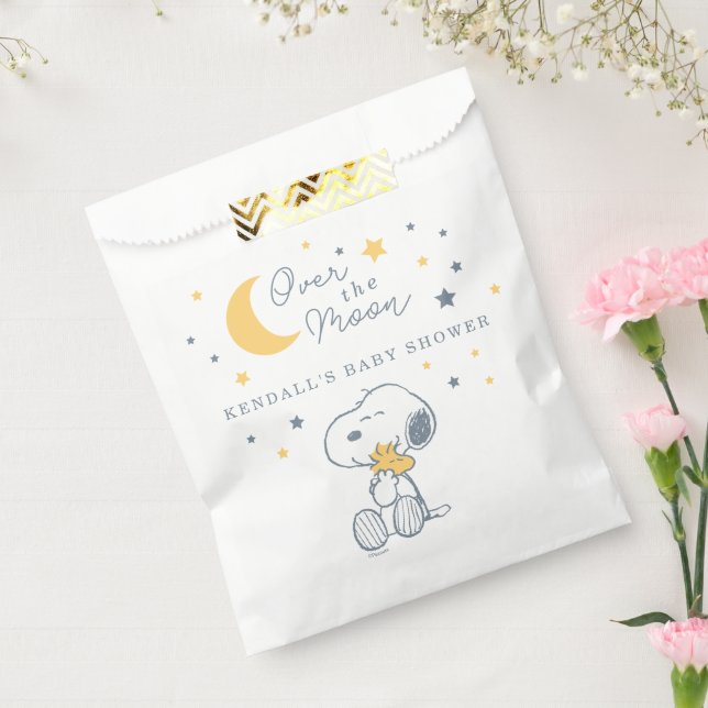 Sacolinha Snoopy & Woodstock | Chover de Lua Chá de Bebê (Selado)
