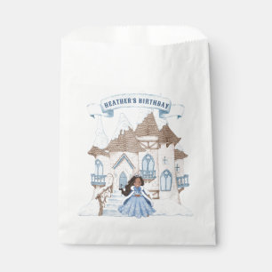 Sacolinha Snowden Winter African American Princess Birthday