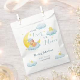 Sacolinha Sobre O Chá de fraldas Do Garoto Da Lua