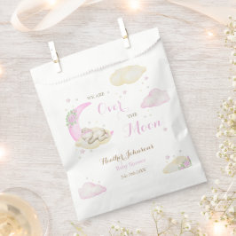 Sacolinha Sobre O Chá de fraldas Do Urso Moon