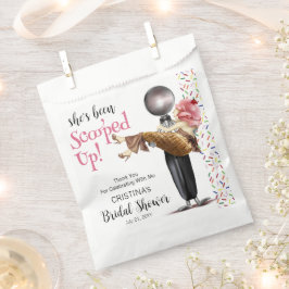 Sacolinha Sorvete de morango com Chá de panela