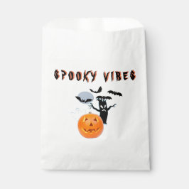 Sacolinha Spookes Vibes Ghost Pumpkin Halloween Design