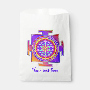 Sacolinha Sri Yantra - Símbolo hinduísmo Design 1