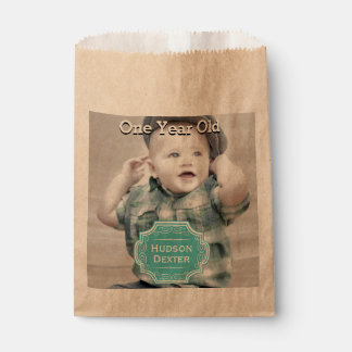 Sacolinha Sua Foto Rustic Chalkboard FolArt Obrigado