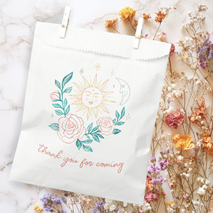 Sacolinha Sun Moon e Rosas Magos Boho Terra PERSONALIZADA